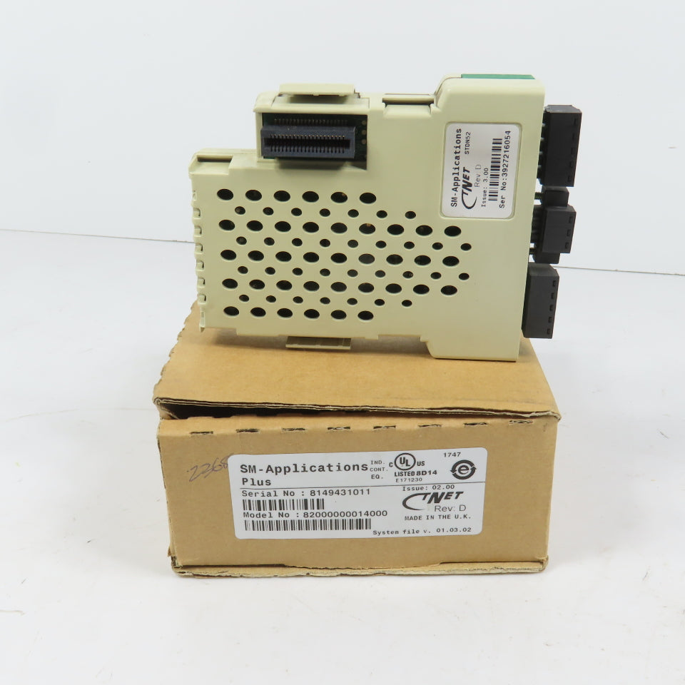 Control Techniques 82000000014000 SM Applications Processor Rev 3.00 +Connectors