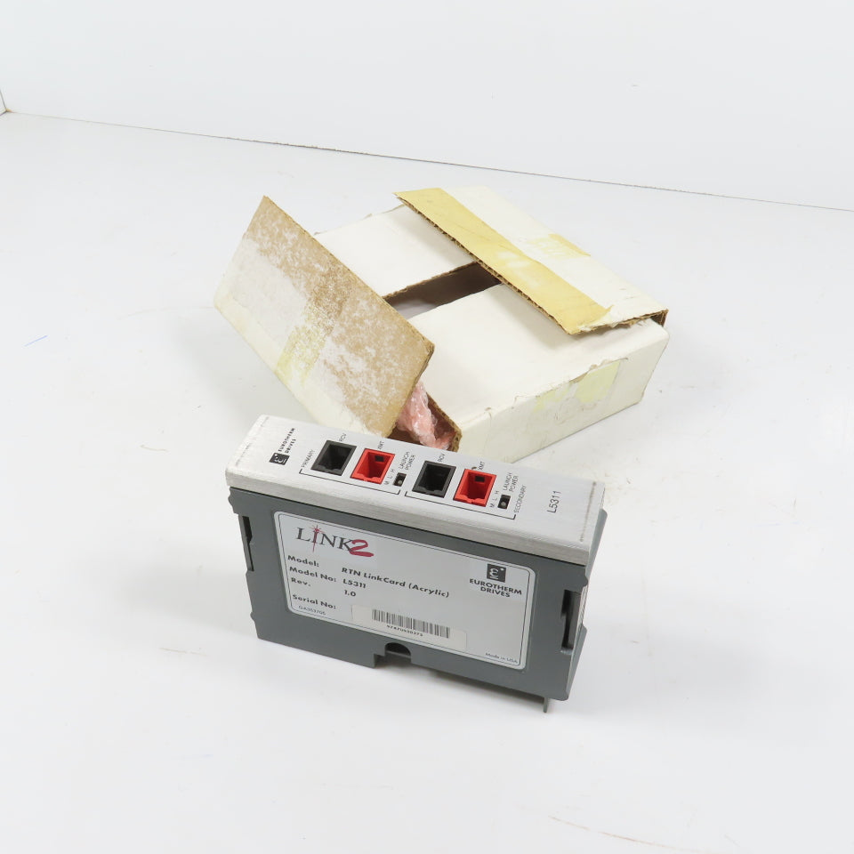Parker Eurotherm L5311 Link2 RTN Link Card (Acrylic) Rev 1.0