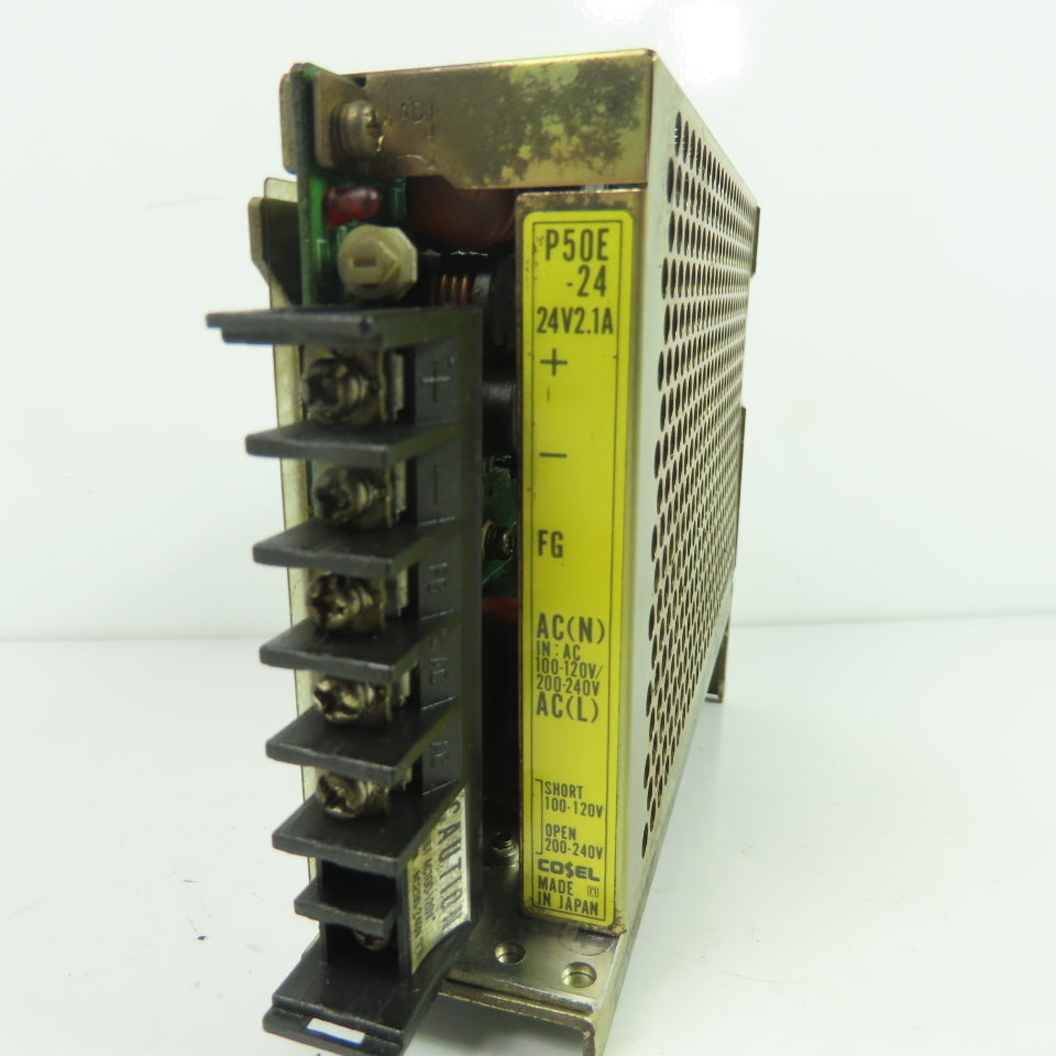 Cosel P50E-24 Switching Power Supply 24V 2.1A 100-240VAC
