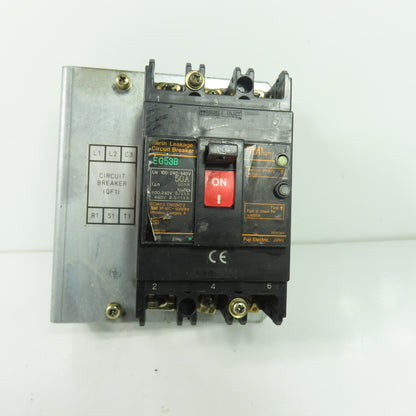 Fuji Electric EG53B 50A 3-Pole Circuit Breaker 440V