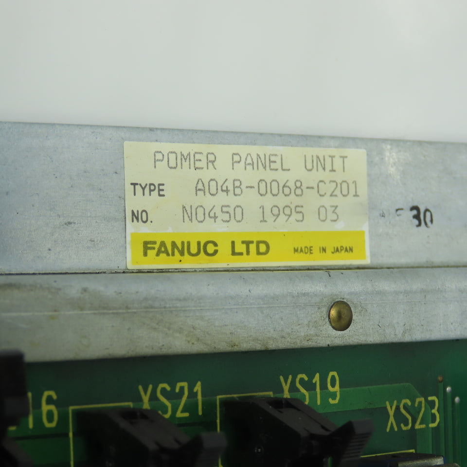 Fanuc A04B-0068-C201 Power Panel PC Board Unit