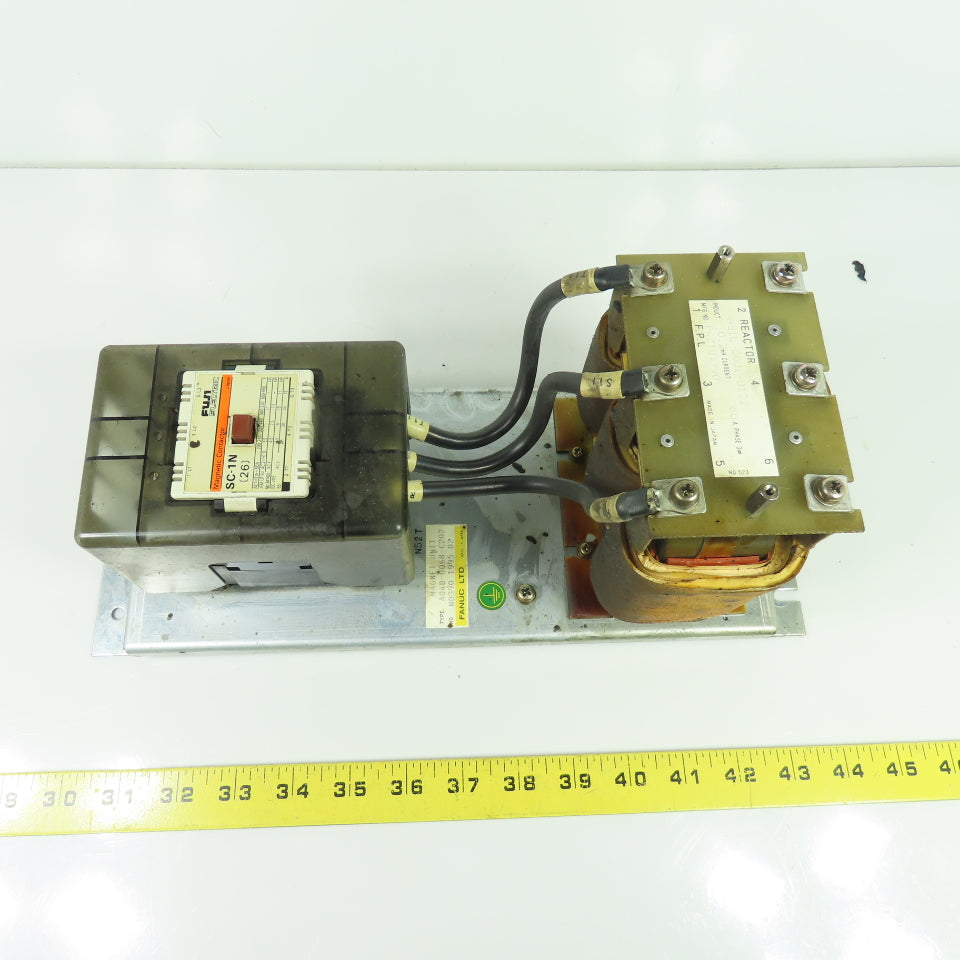 Fanuc A04B-0068-C202 Magnet Unit W/ 3-Phase Reactor and Magnetic Contactor