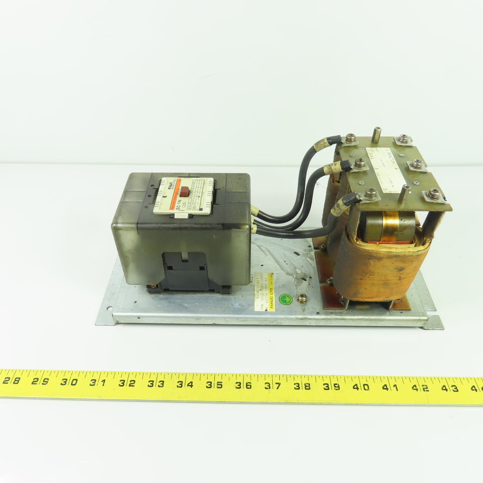 Fanuc A04B-0068-C202 Magnet Unit W/ 3-Phase Reactor and Magnetic Conta ...