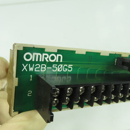 Omron XW2B-50G5 50-Pole Connector Terminal Block Module