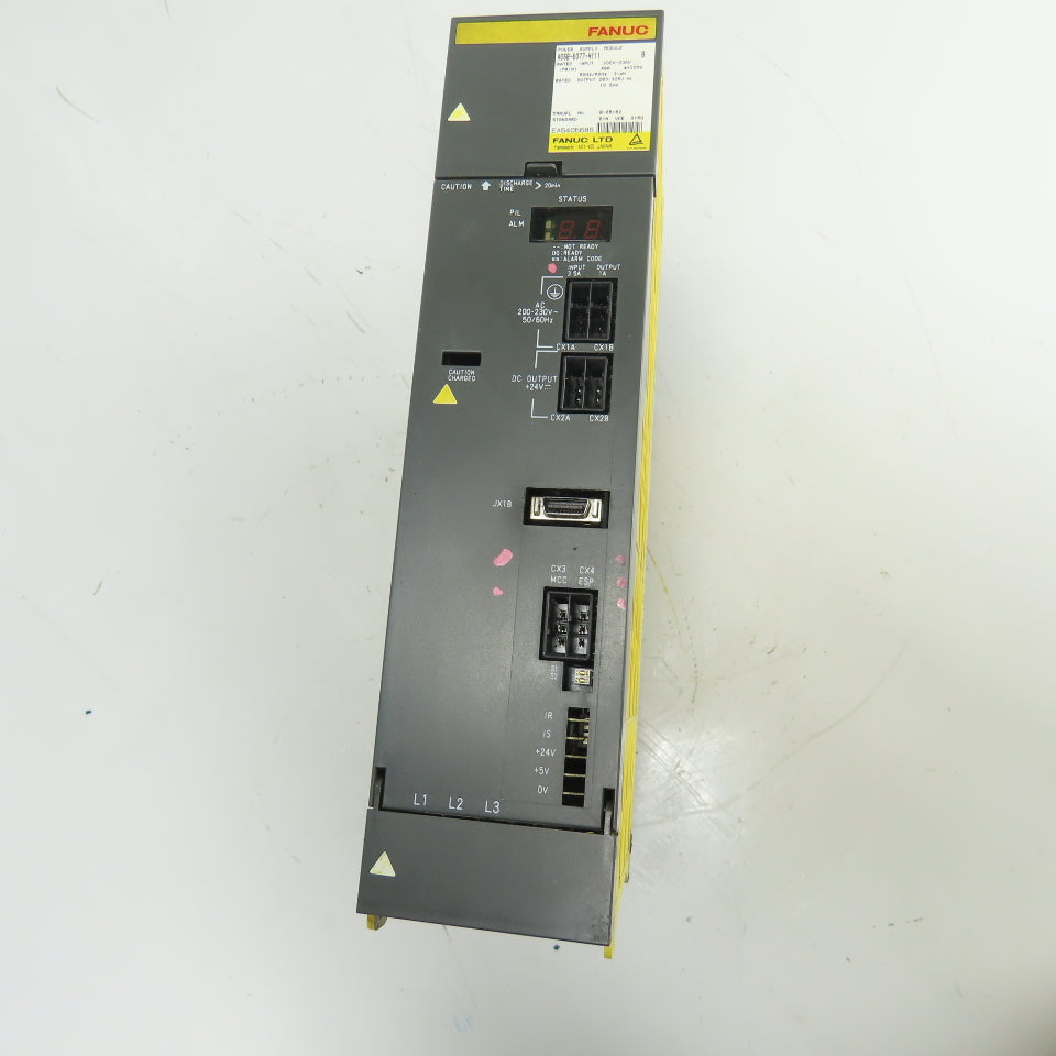 Fanuc A06B-6077-H111 Alpha Power Supply Module 3Ph 200-230V 13.2kW