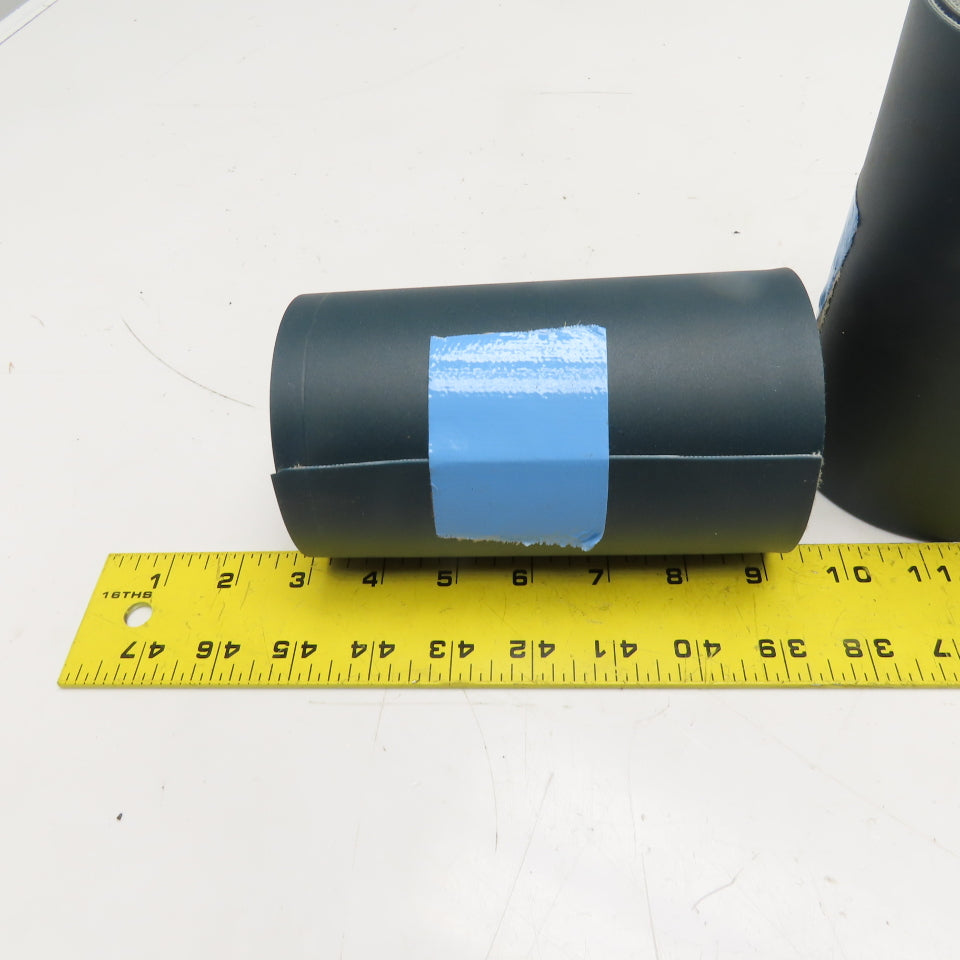150mm Wide Smooth Top 2 Ply 2mm Thick Conveyor Belt 98" & 63" Lot Of 2