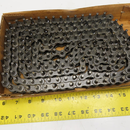 Tsubaki 50D32L No 50 Single Strand Riveted Roller Chain 10'