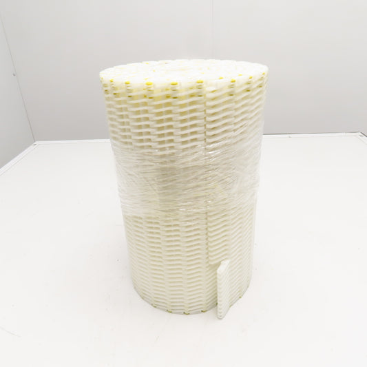 13-3/4" Wide Straight Running Plastic Conveyor Table Top Mat Top Chain 11'10"