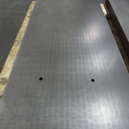 46" x 20" x 2" Precision Machined Top Layout Inspection Plate Table