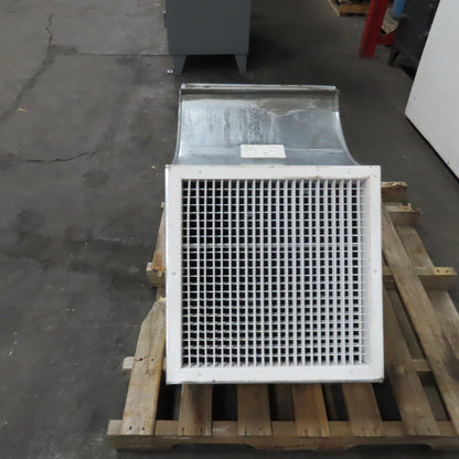 CNSLMR 5 SL H 20"x20" To 20x14" Galvanized HVAC Duct 90° Elbow 24 Gauge