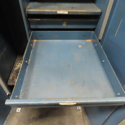 Stronghold Industrial Storage Locker Cabinet 36" x 24" x 78" W/ 7 Drawers