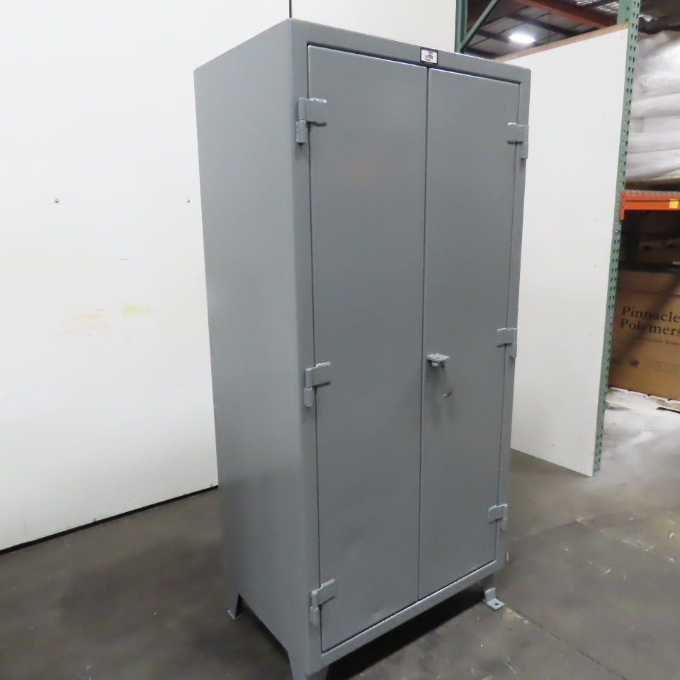 Stronghold Industrial Storage Locker Cabinet 36" x 24" x 78" W/ 7 Drawers