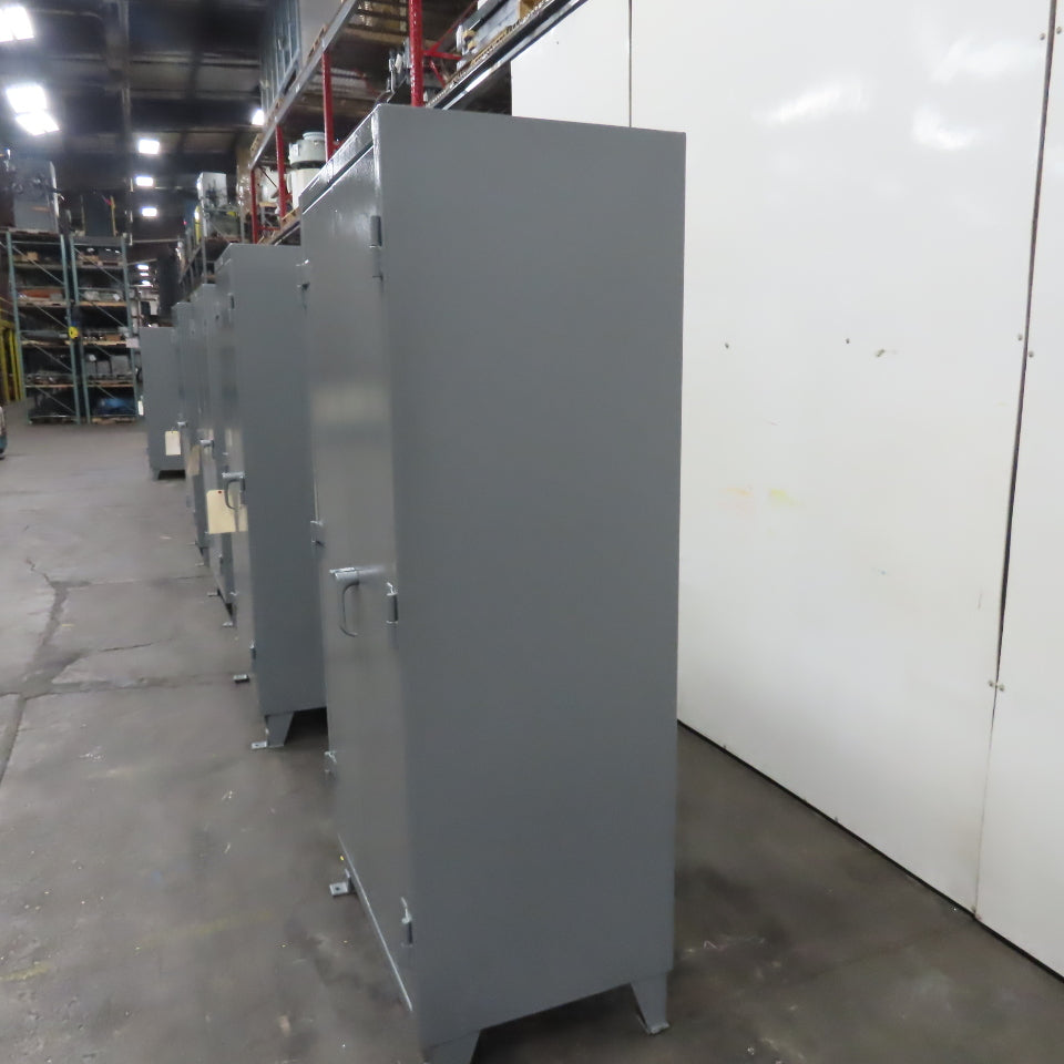 Stronghold Industrial Storage Locker Cabinet 36" x 24" x 78" W/ 7 Drawers