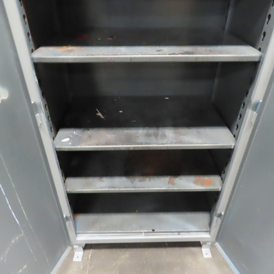 Stronghold 4-Modular Shelf Industrial Storage Locker Cabinet 36" x 24" x 78"