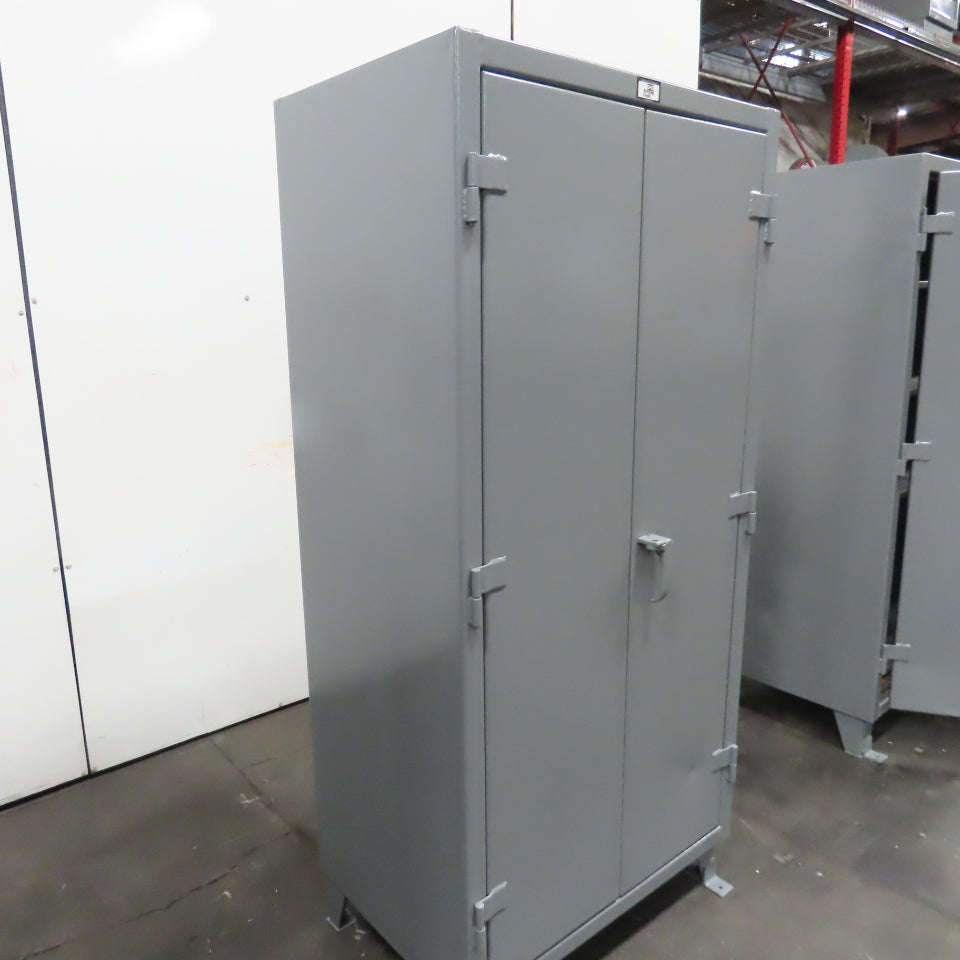 Stronghold 4-Modular Shelf Industrial Storage Locker Cabinet 36" x 24" x 78"