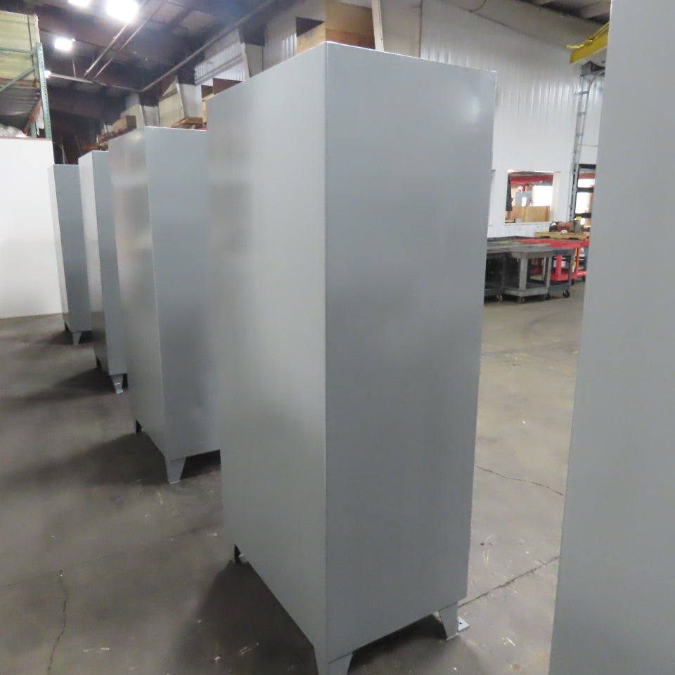 Stronghold 4-Modular Shelf Industrial Storage Locker Cabinet 36" x 24" x 78"