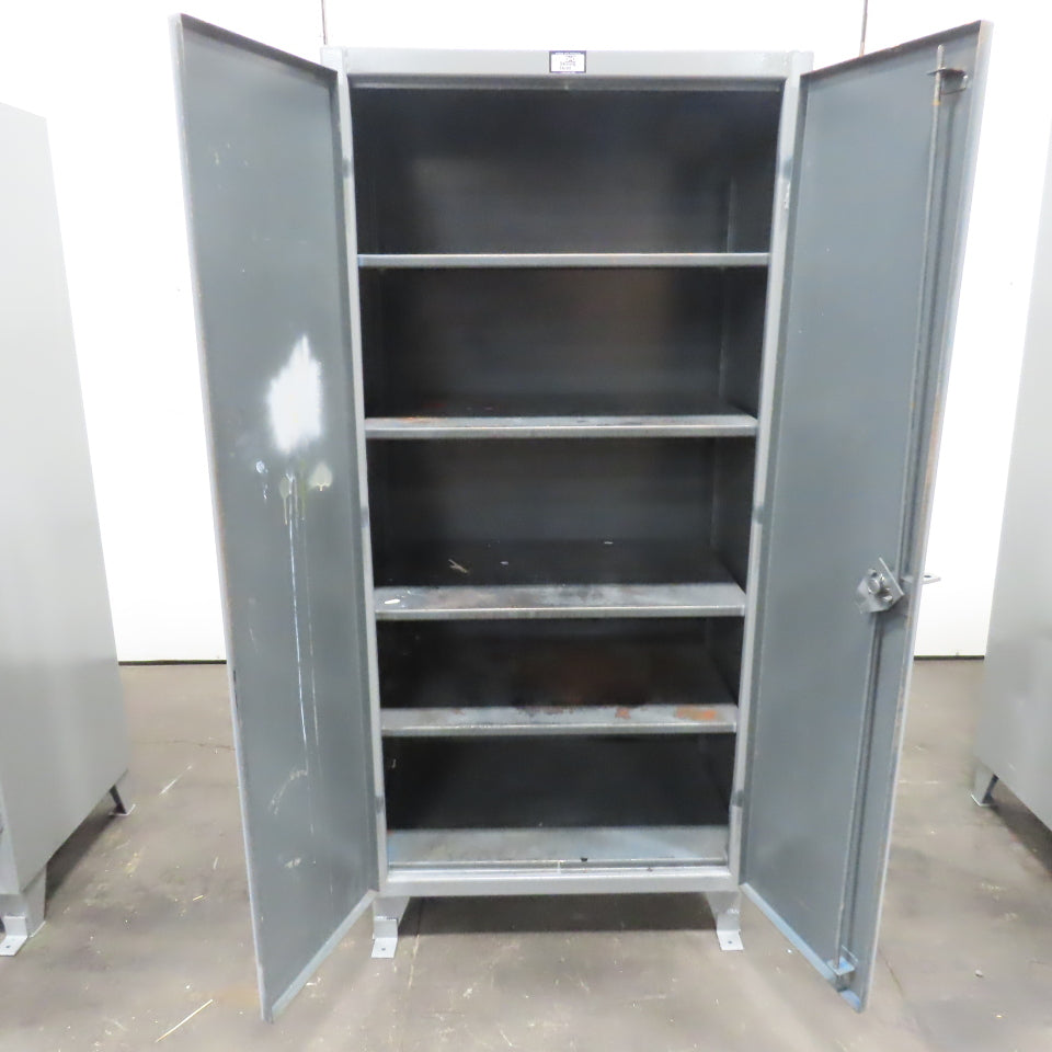 Stronghold 4-Modular Shelf Industrial Storage Locker Cabinet 36" x 24" x 78"