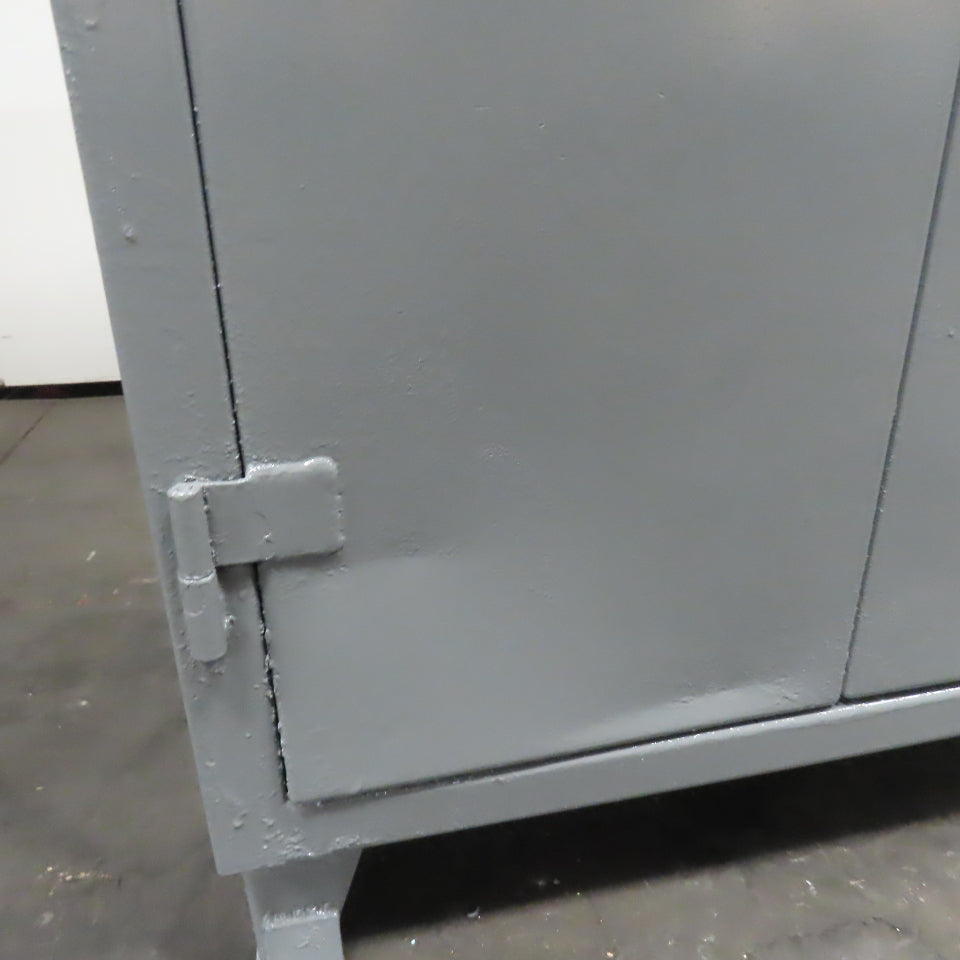 Stronghold 4-Modular Shelf Industrial Storage Locker Cabinet 36" x 24" x 78"