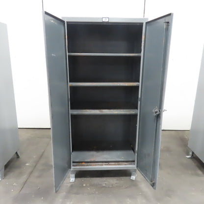 Stronghold 4-Modular Shelf Industrial Storage Locker Cabinet 36" x 24" x 78"