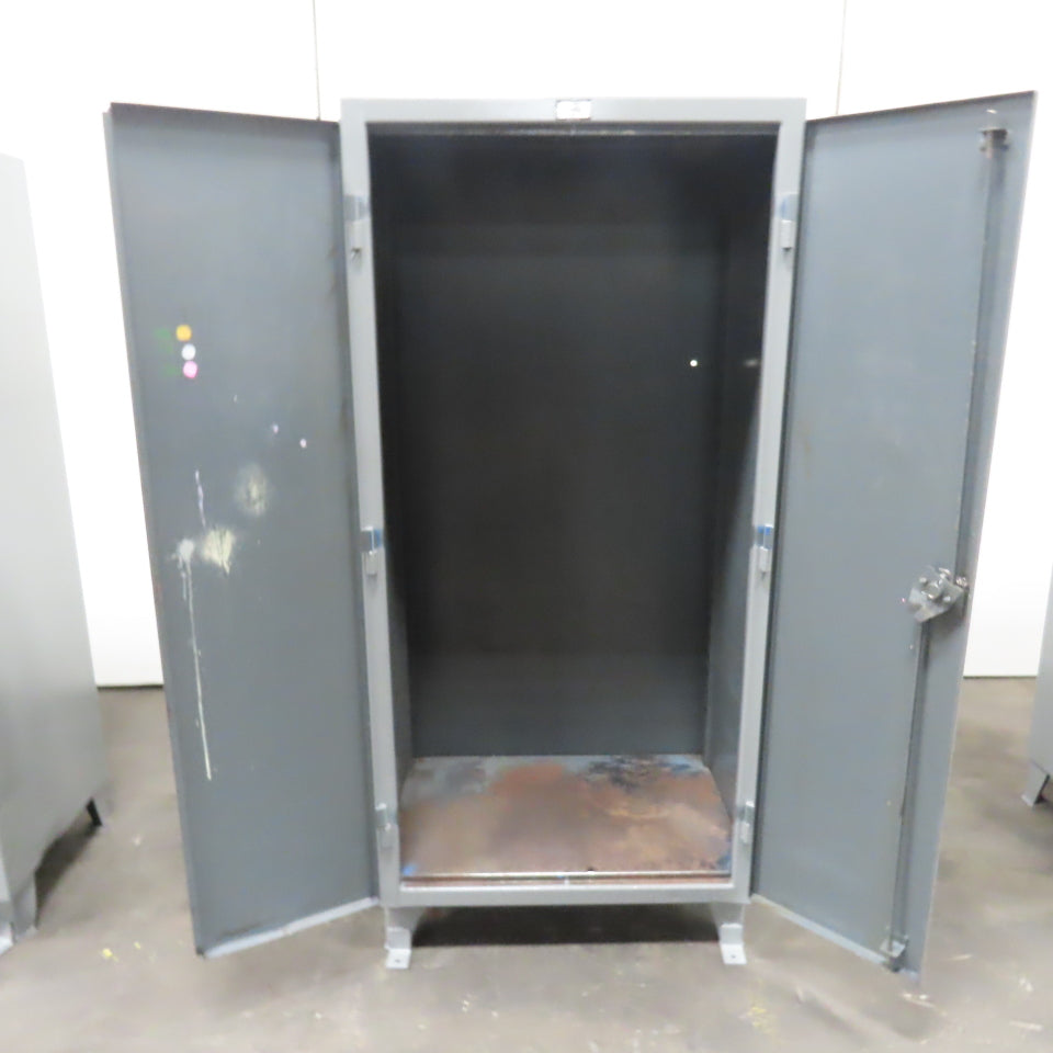 Stronghold 2-Door Industrial Storage Locker Cabinet 36" x 24" x 78"
