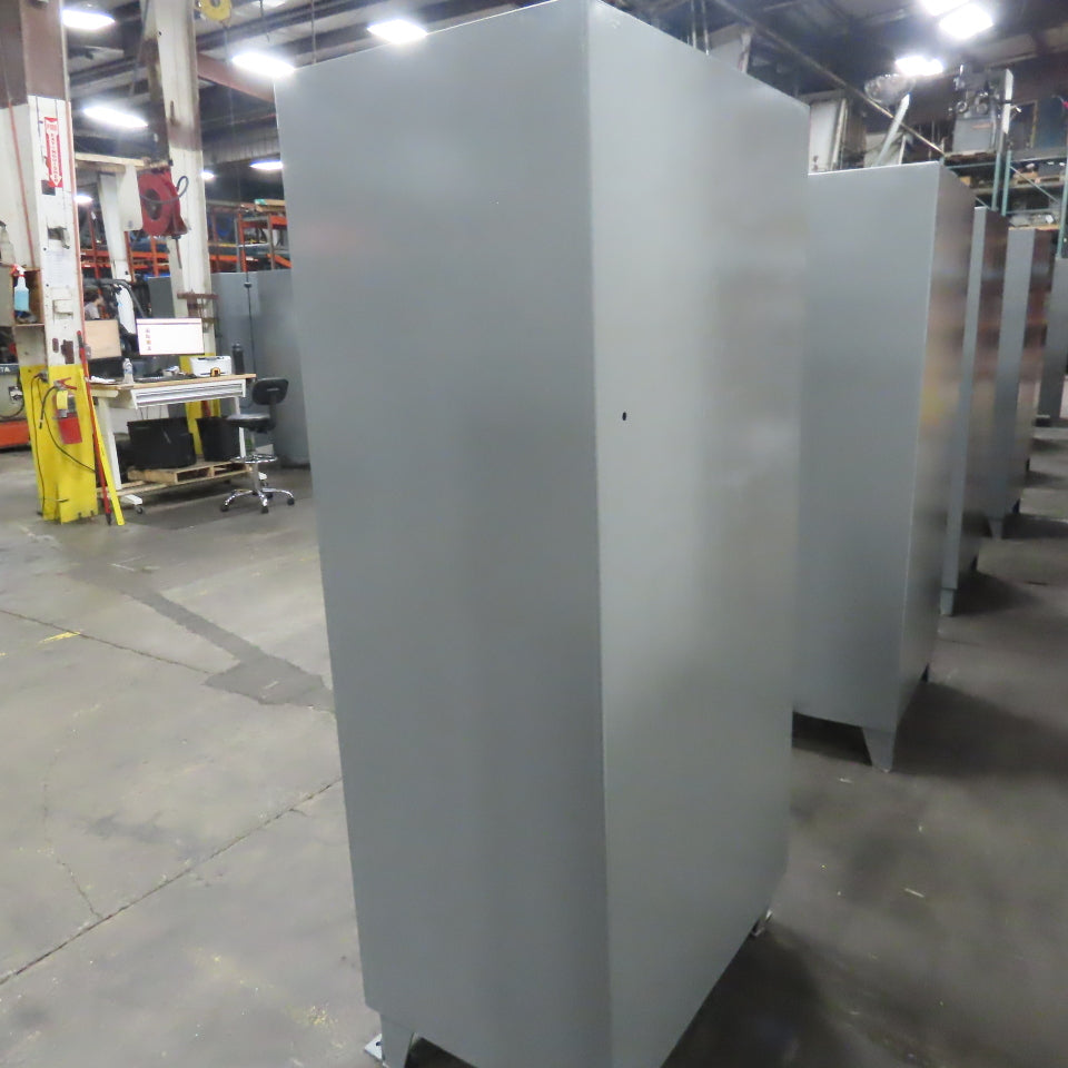 Stronghold 2-Door Industrial Storage Locker Cabinet 36" x 24" x 78"