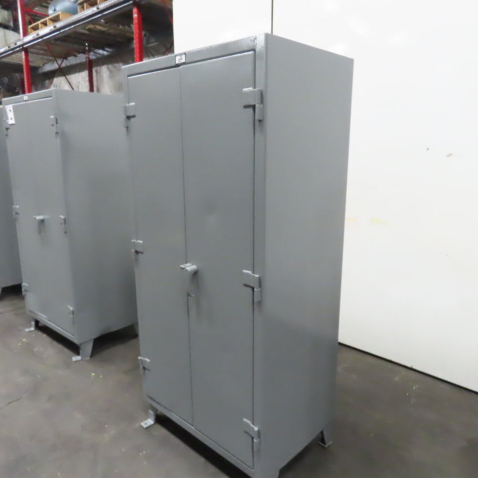 Stronghold 2-Door Industrial Storage Locker Cabinet 36" x 24" x 78"