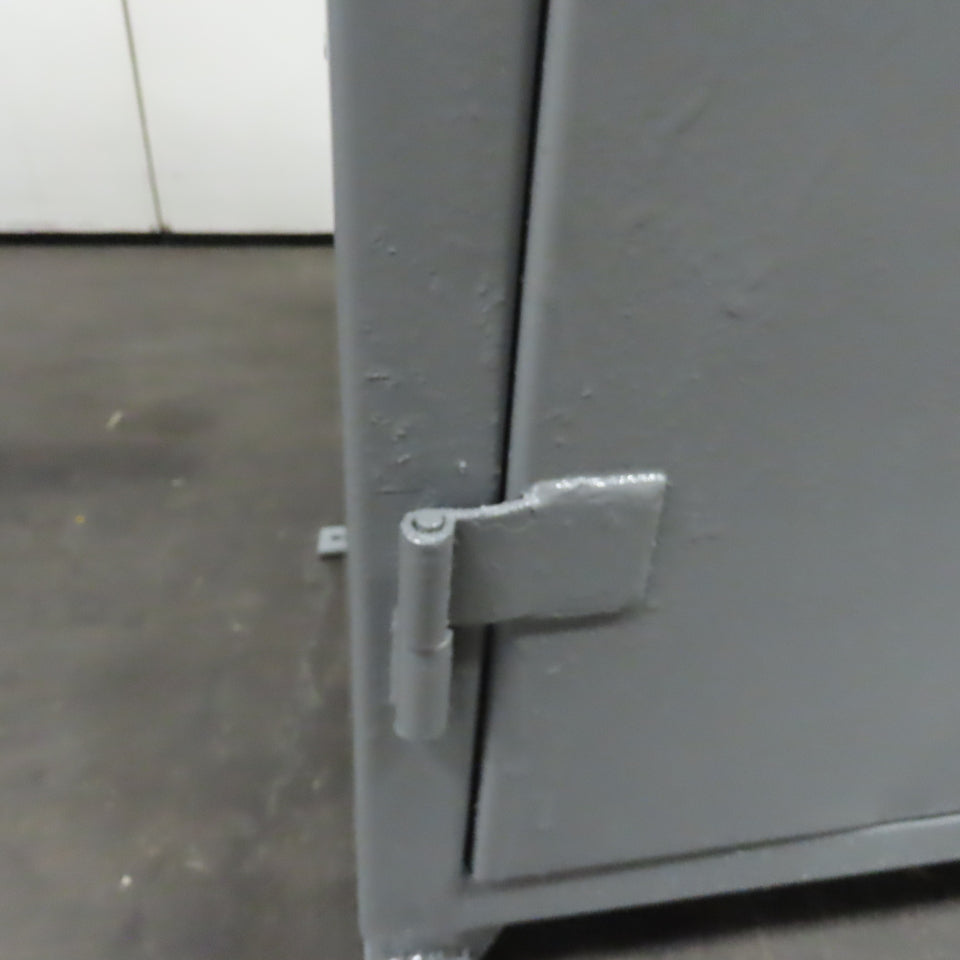 Stronghold 2-Door Industrial Storage Locker Cabinet 36" x 24" x 78"
