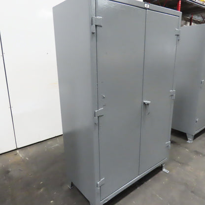 Stronghold 4-Modular Shelf Industrial Storage Locker Cabinet 48" x 24" x 78"