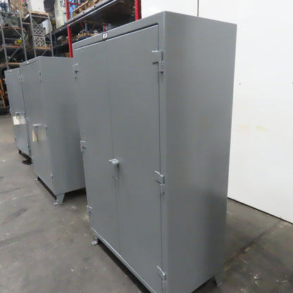 Stronghold 4-Modular Shelf Industrial Storage Locker Cabinet 48" x 24" x 78"
