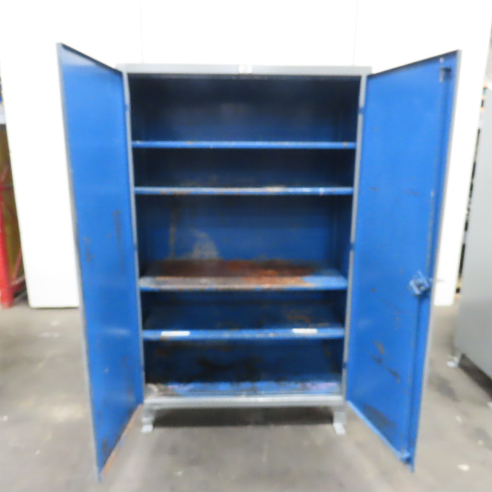 Stronghold 4-Modular Shelf Industrial Storage Locker Cabinet 48" x 24" x 78"