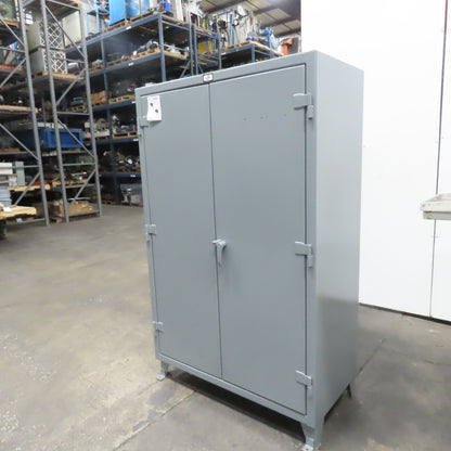 Stronghold 4-Modular Shelf Industrial Storage Locker Cabinet 48" x 24" x 78"