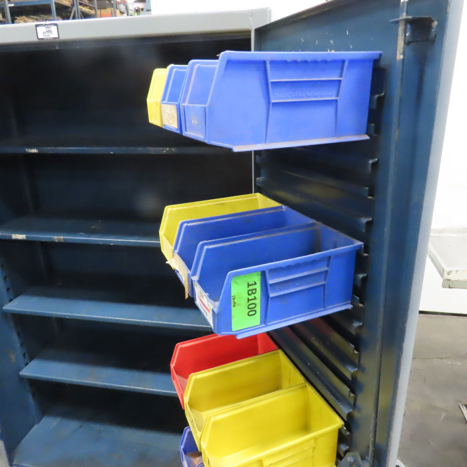 Stronghold 4-Modular Shelf Industrial Storage Locker Cabinet 48" x 24" x 78"