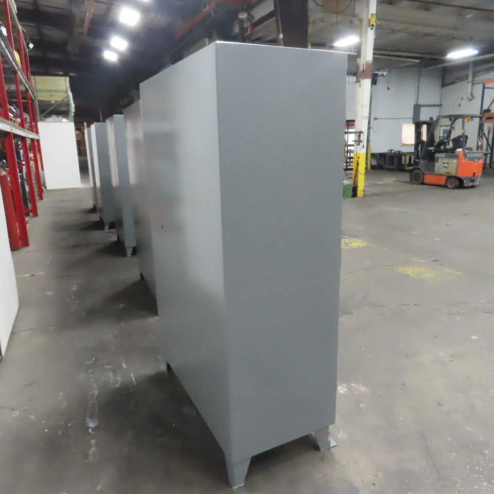 Stronghold 4-Modular Shelf Industrial Storage Locker Cabinet 48" x 24" x 78"