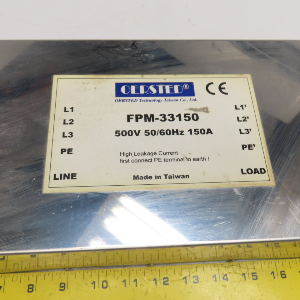 OERSTED FPM-33150 3-Phase Noise Filter 500V 150A