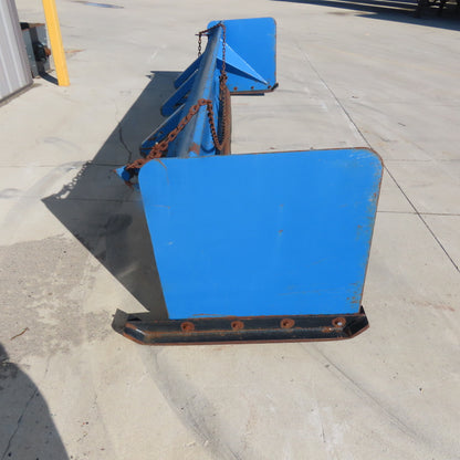 12' Heavy Duty Commercial Snow Pusher Blade Attachment