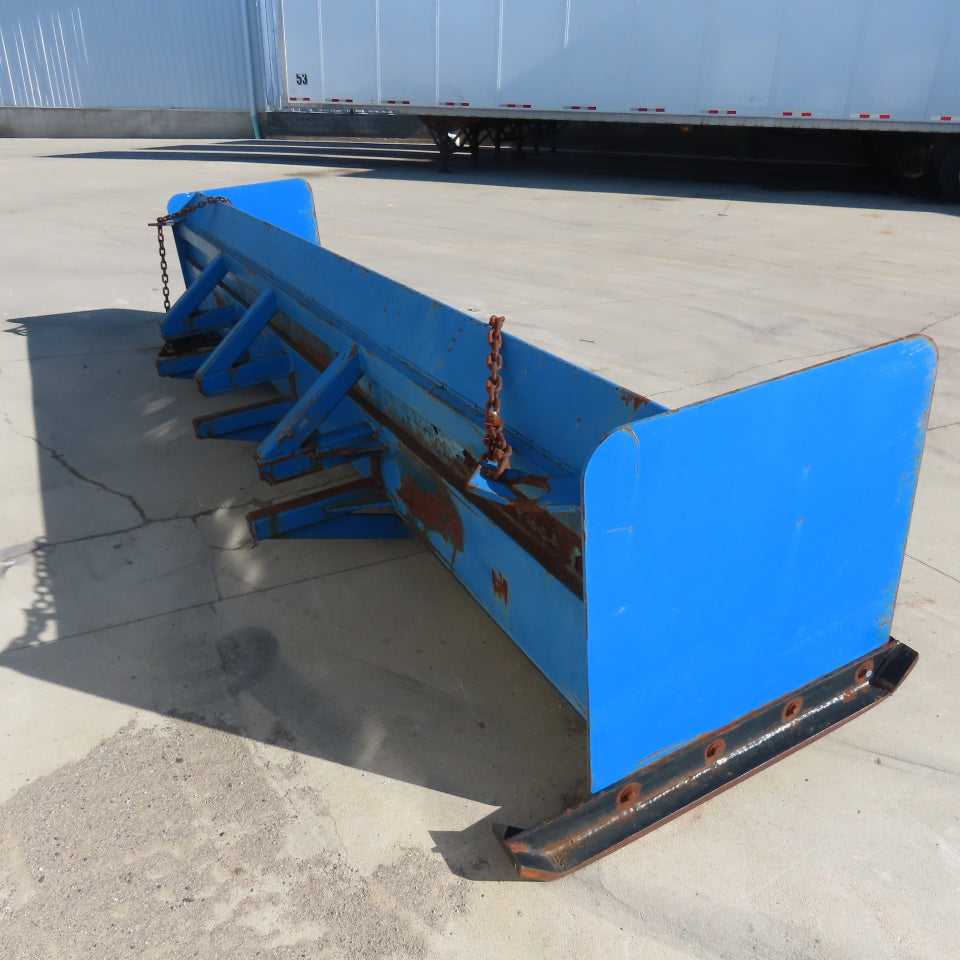 12' Heavy Duty Commercial Snow Pusher Blade Attachment