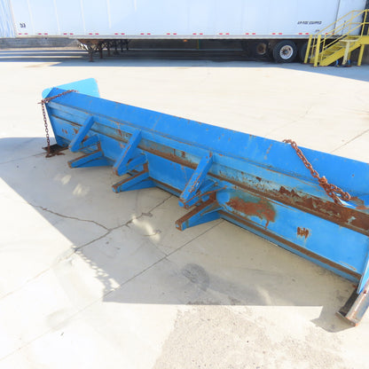 12' Heavy Duty Commercial Snow Pusher Blade Attachment