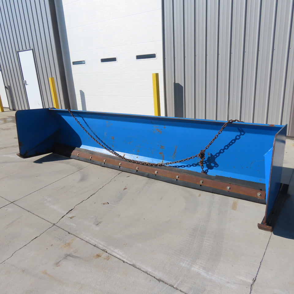 12' Heavy Duty Commercial Snow Pusher Blade Attachment