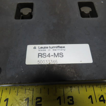 Leuze lumiflex 50033346 RS4-MS Mounting Plate Bracket for RS4 Series No Hardware