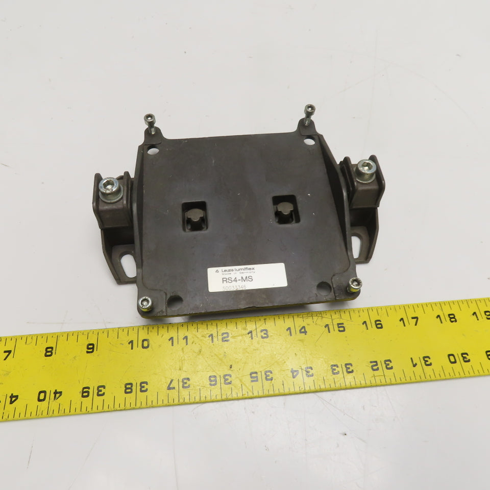 Leuze lumiflex 50033346 RS4-MS Mounting Plate Bracket for RS4 Series No Hardware