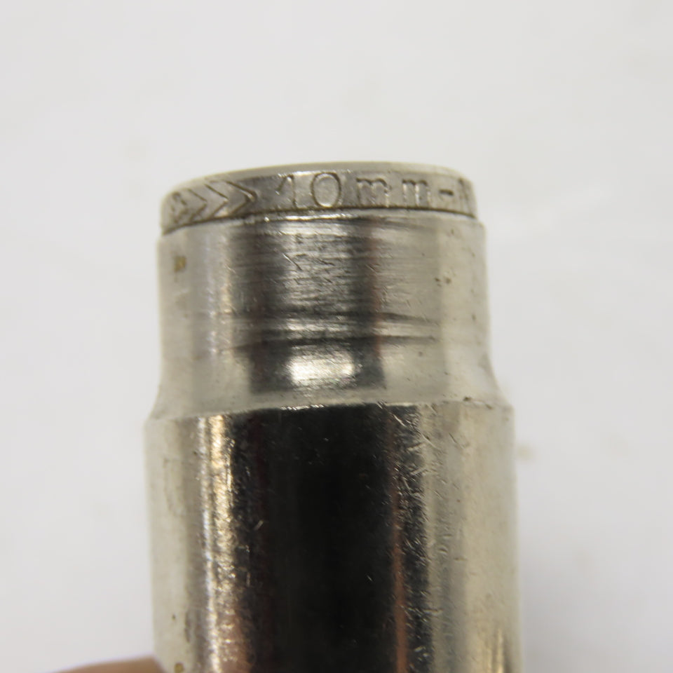 10mm Push To Connect Zinc Coated Brass Coupling Fitting Lot Of 5
