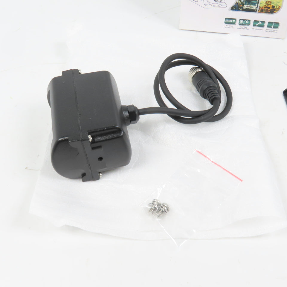 AHD AC-5880 Car Truck Backup Camera NTSC 12V DC 3.6mm W/Brackets & 10m Cable