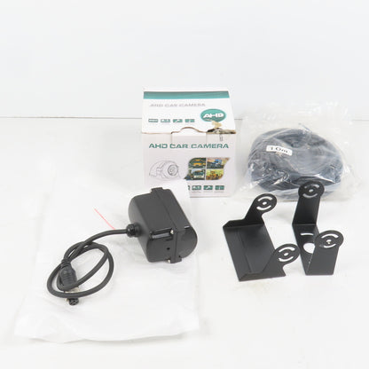 AHD AC-5880 Car Truck Backup Camera NTSC 12V DC 3.6mm W/Brackets & 10m Cable