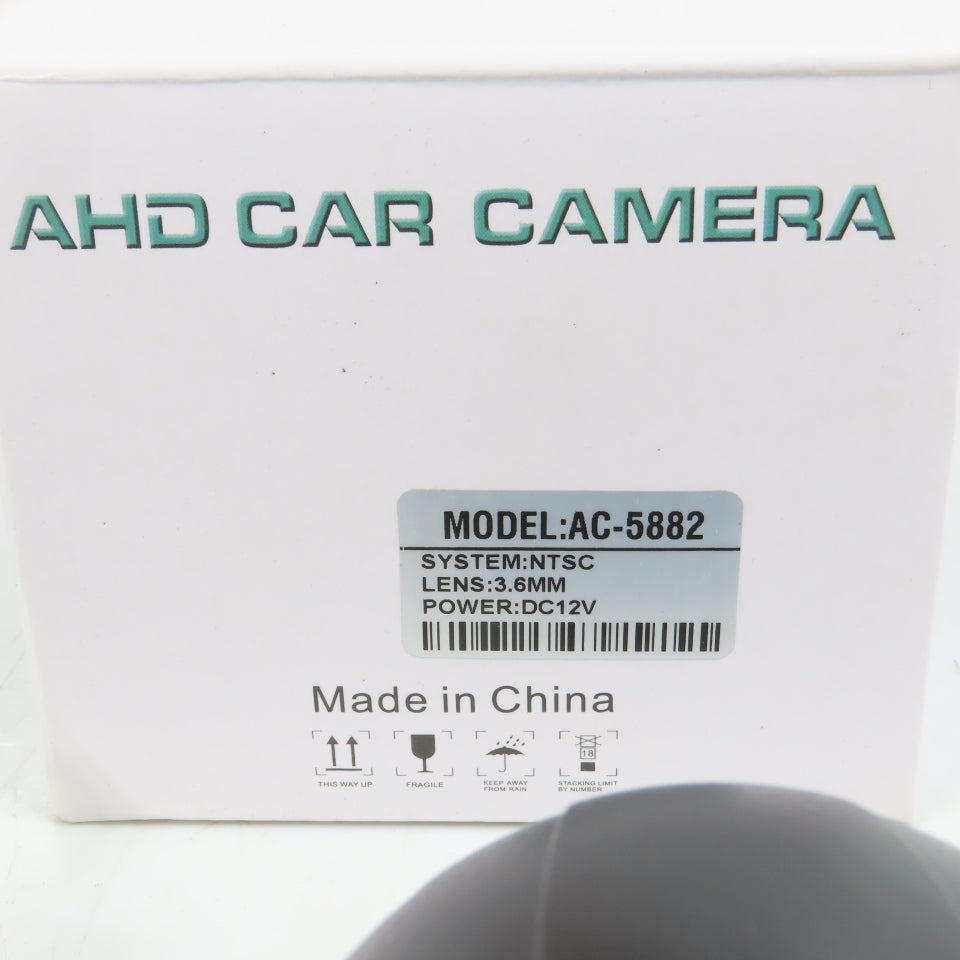 AHD AC-5882 Car Truck Camera NTSC 12V DC 3.6mm Lens 1080P W/ 15m Cable