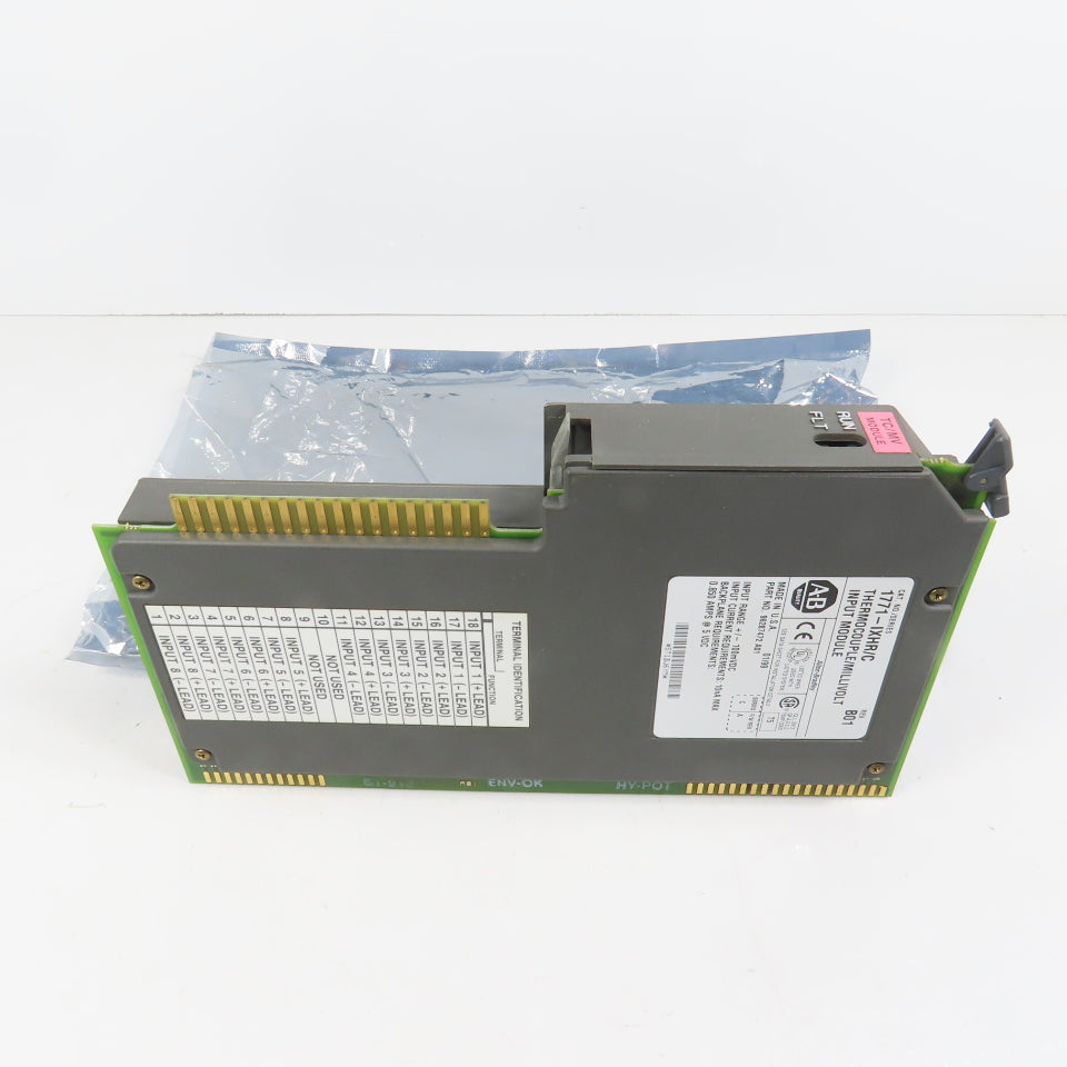Allen Bradley 1771-IXHR/C 96287472 Thermocouple / Millivolt Input Module Rev B01