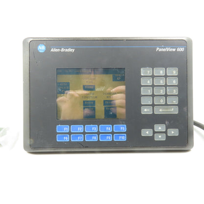 Allen Bradley 2711-B6C1 Ser B FRN 4.21 PanelView 600 Interface Display Tested
