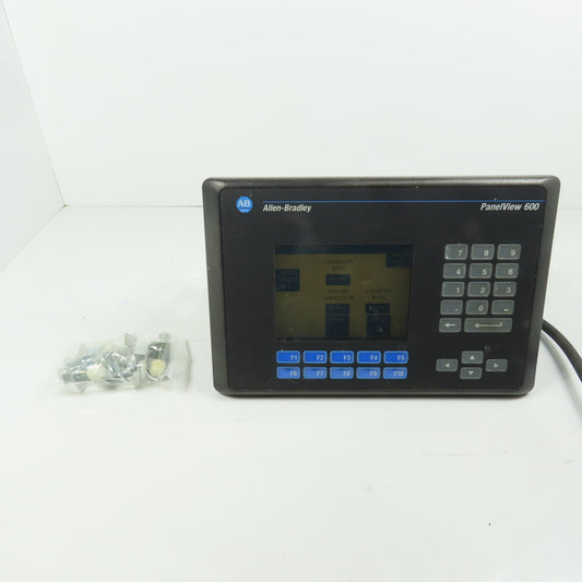 Allen Bradley 2711-B6C1 Ser B FRN 4.21 PanelView 600 Interface Display Tested