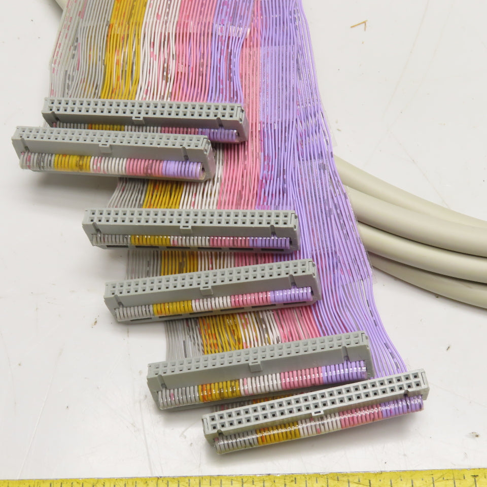 CN1-CN6 Lot of 6 50-Pin Ribbon Cable Assemblies CN1-CN6