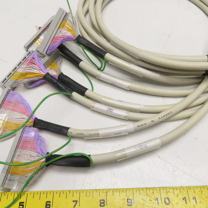 CN1-CN6 Lot of 6 50-Pin Ribbon Cable Assemblies CN1-CN6