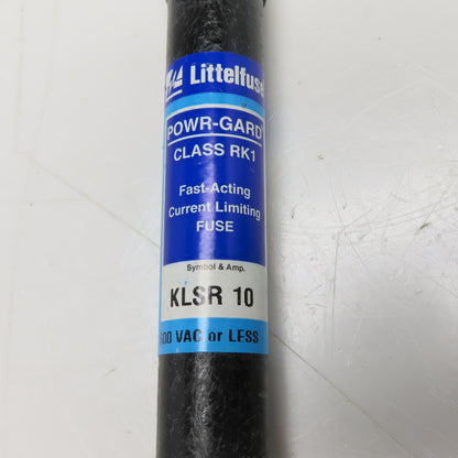 Littelfuse KLSR 10 10A Fast-Acting Current Limiting Fuse 600VAC